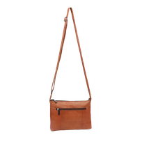 Crossbody-veske i skinn
