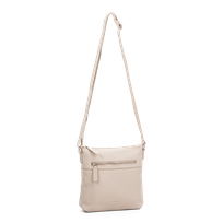 Crossbody-veske small i skinn