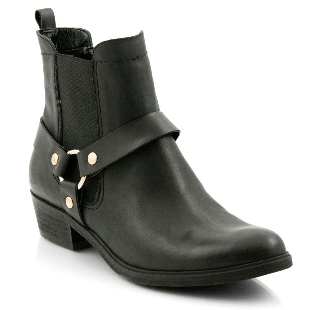 London Boots Svart