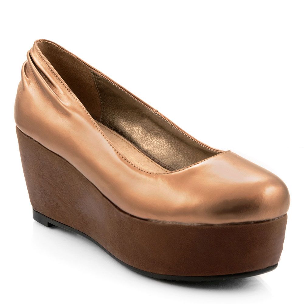Yvette Ballerina Platå Brons