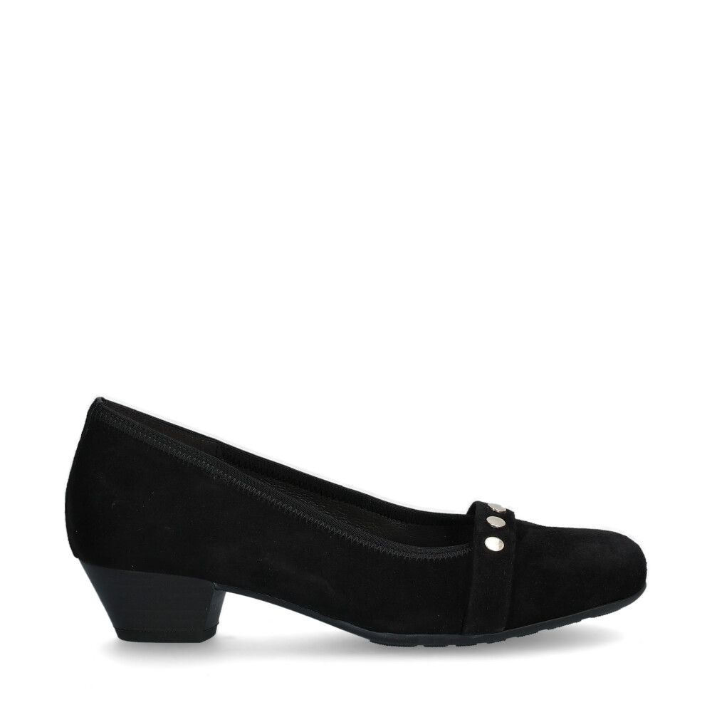 Pumps Låg Klack Svart