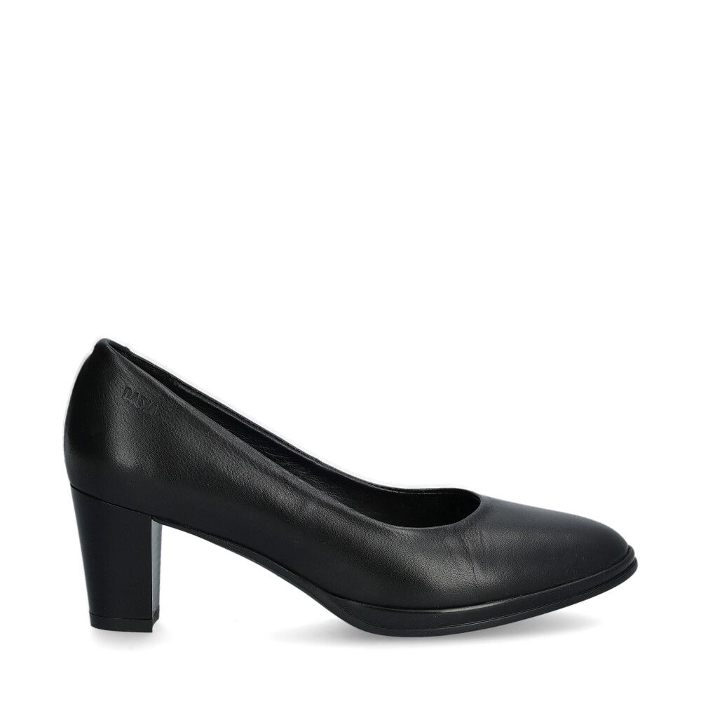 Ebony Pump Komfort Vid Svart