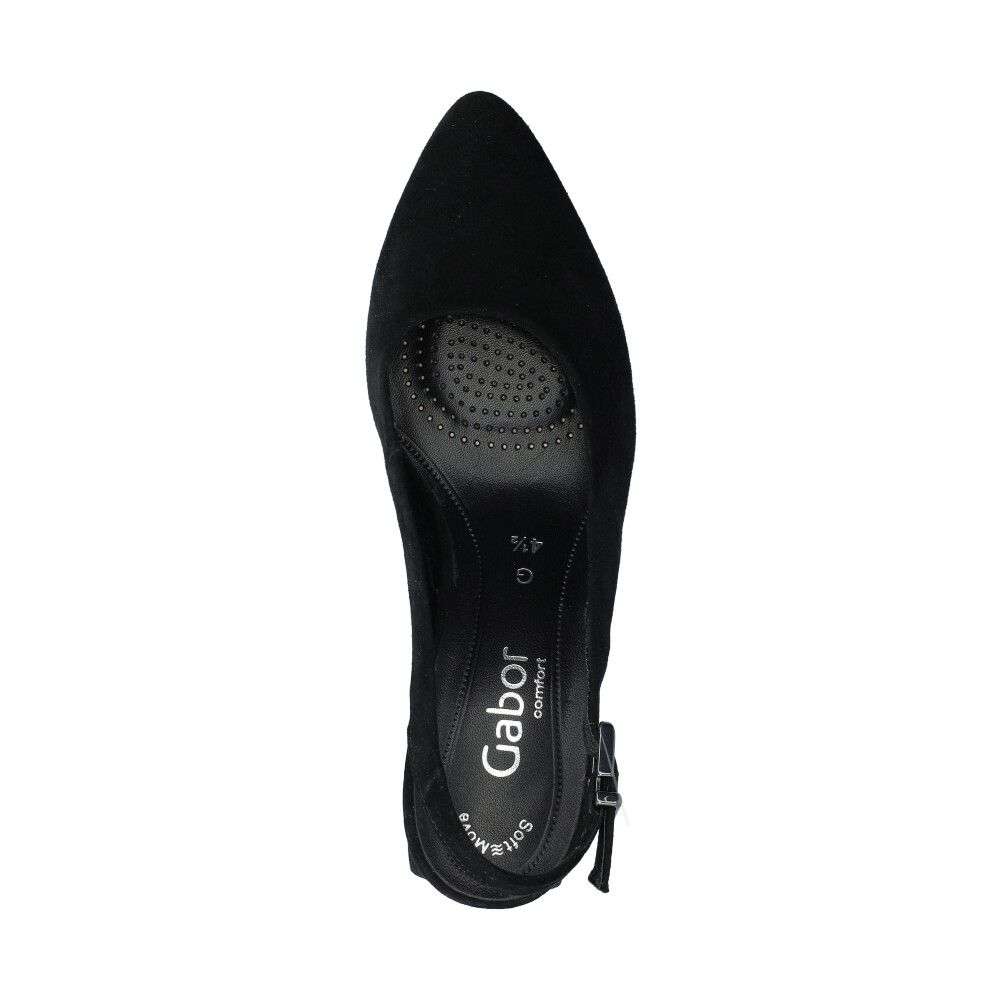 Slingback Pumps Svart