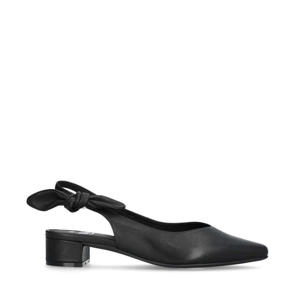 Verbena Pumps Slingback Svart
