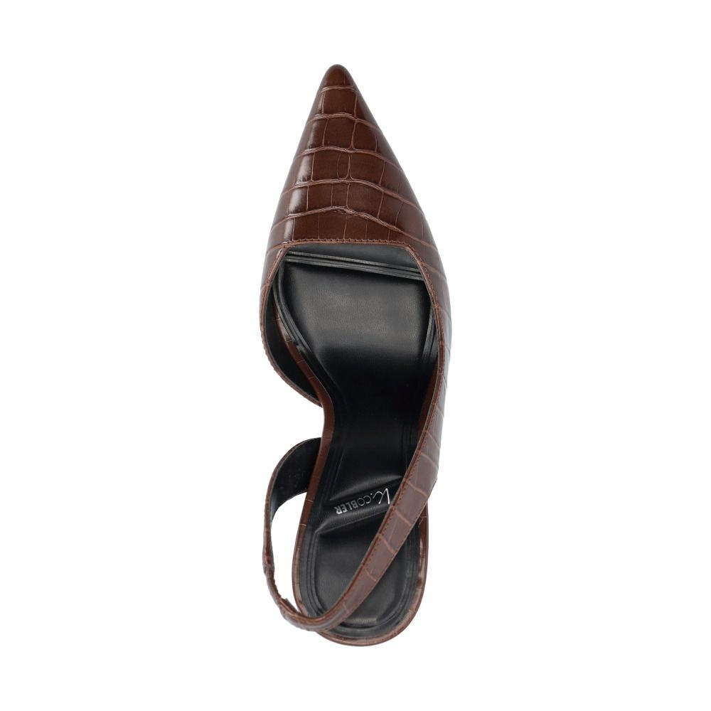 Fairford Slingback Pumps Brun