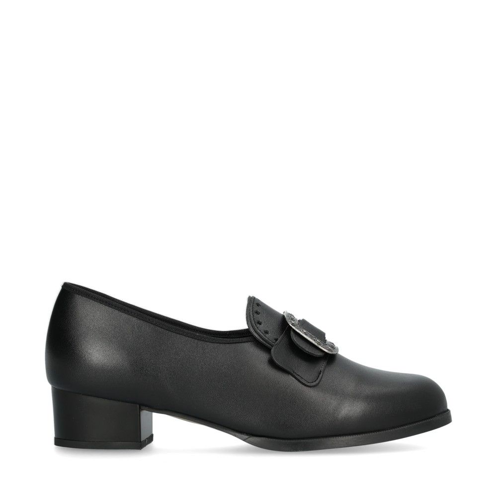Gunn Loafers med klack Svart