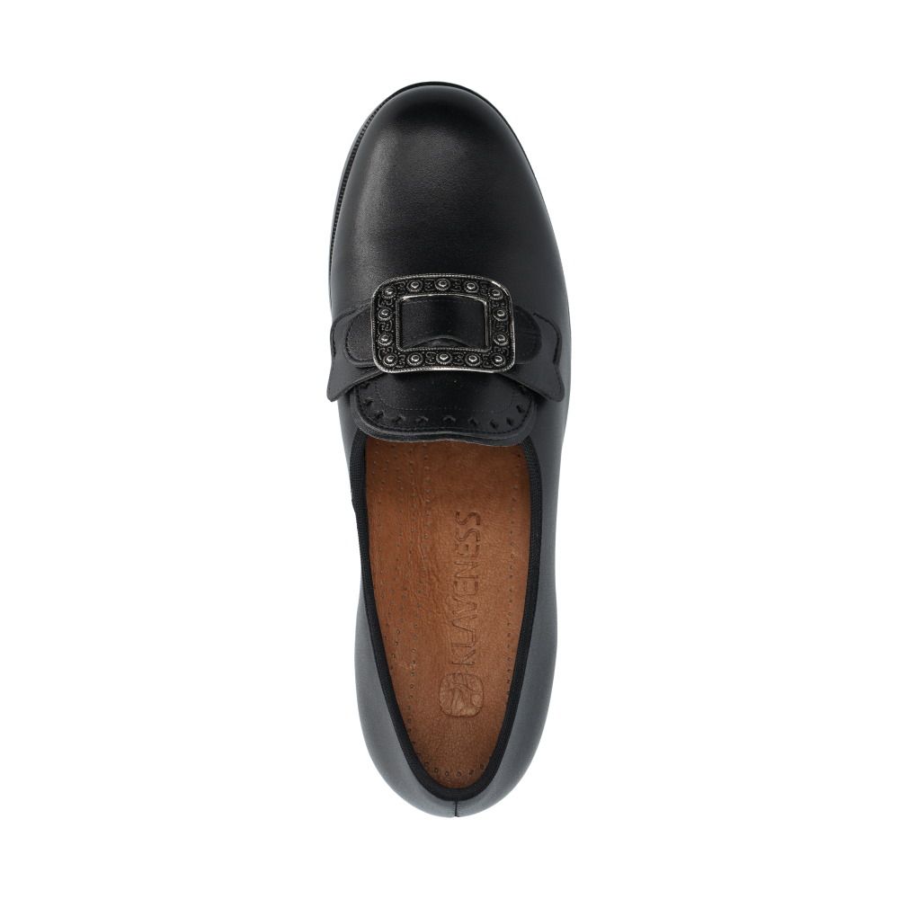 Gunn Loafers med klack Svart