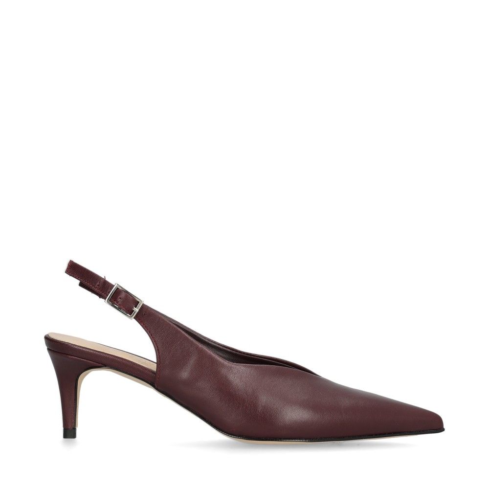 Canavalli Pumps Slingback Bordeaux