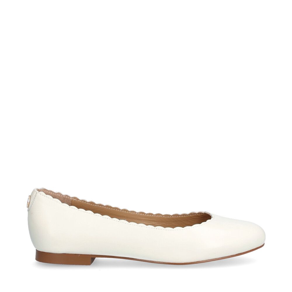 Abrielle Ballerina Vit