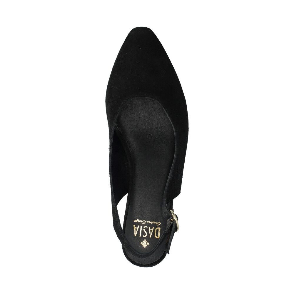 Boison Ballerina Slingback Svart