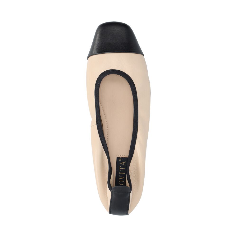 Amendola Ballerinor Plain Beige