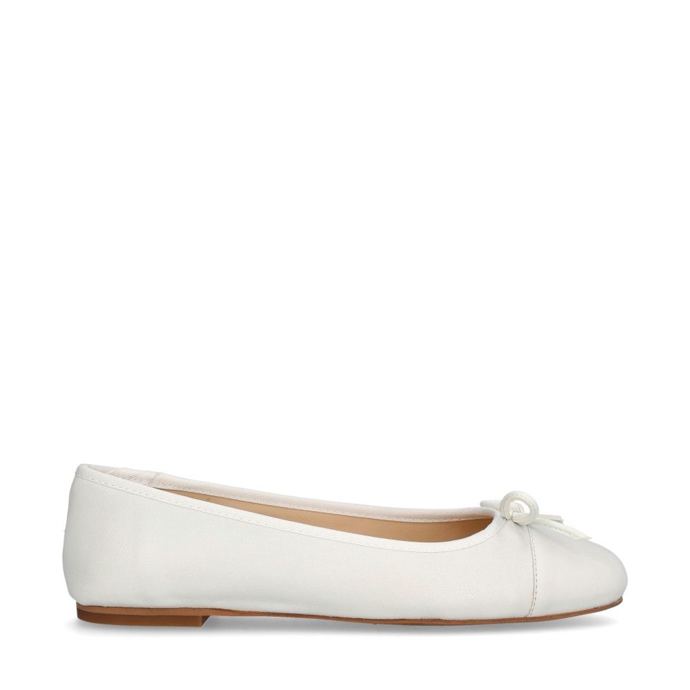 Cate Ballerinaskor Vit