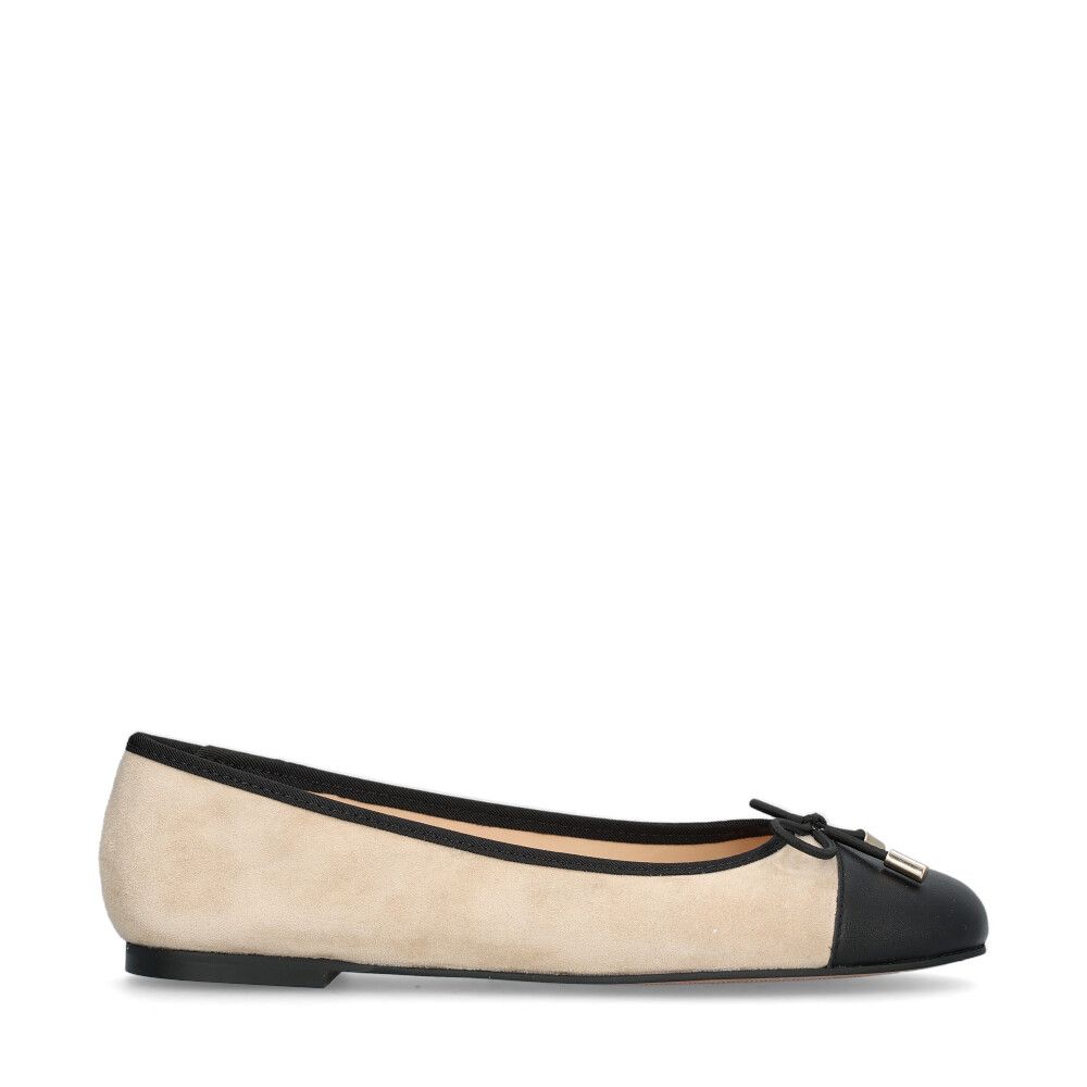 Cate Ballerinaskor Beige