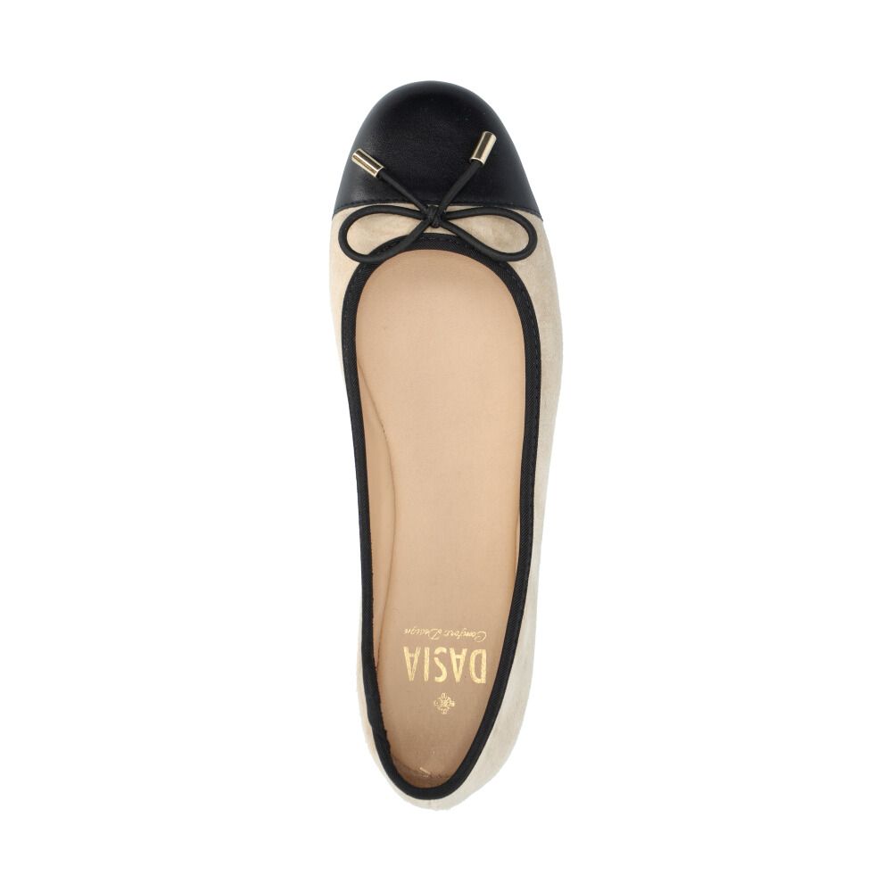 Cate Ballerinaskor Beige