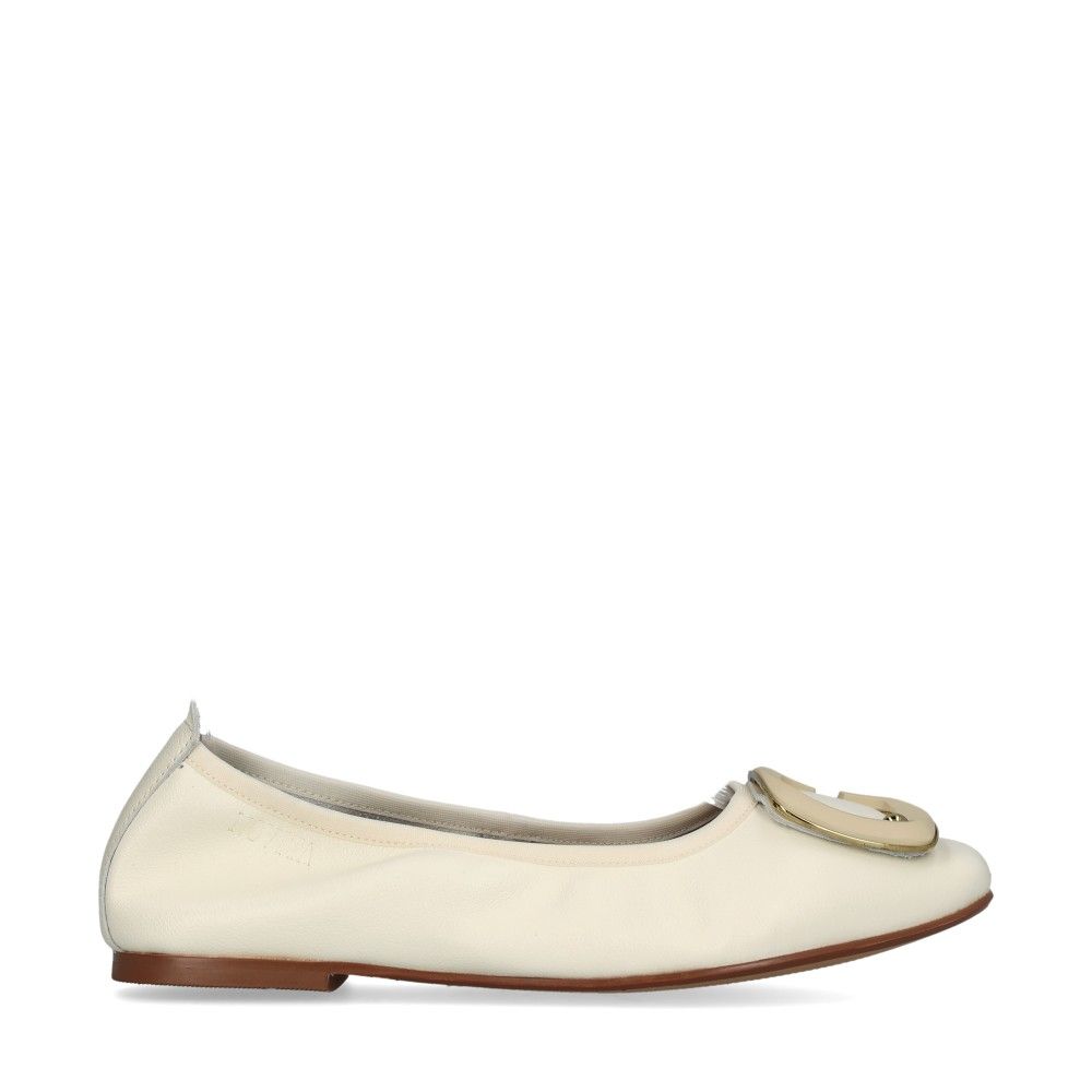 Amendola Ballerinaskor Vit