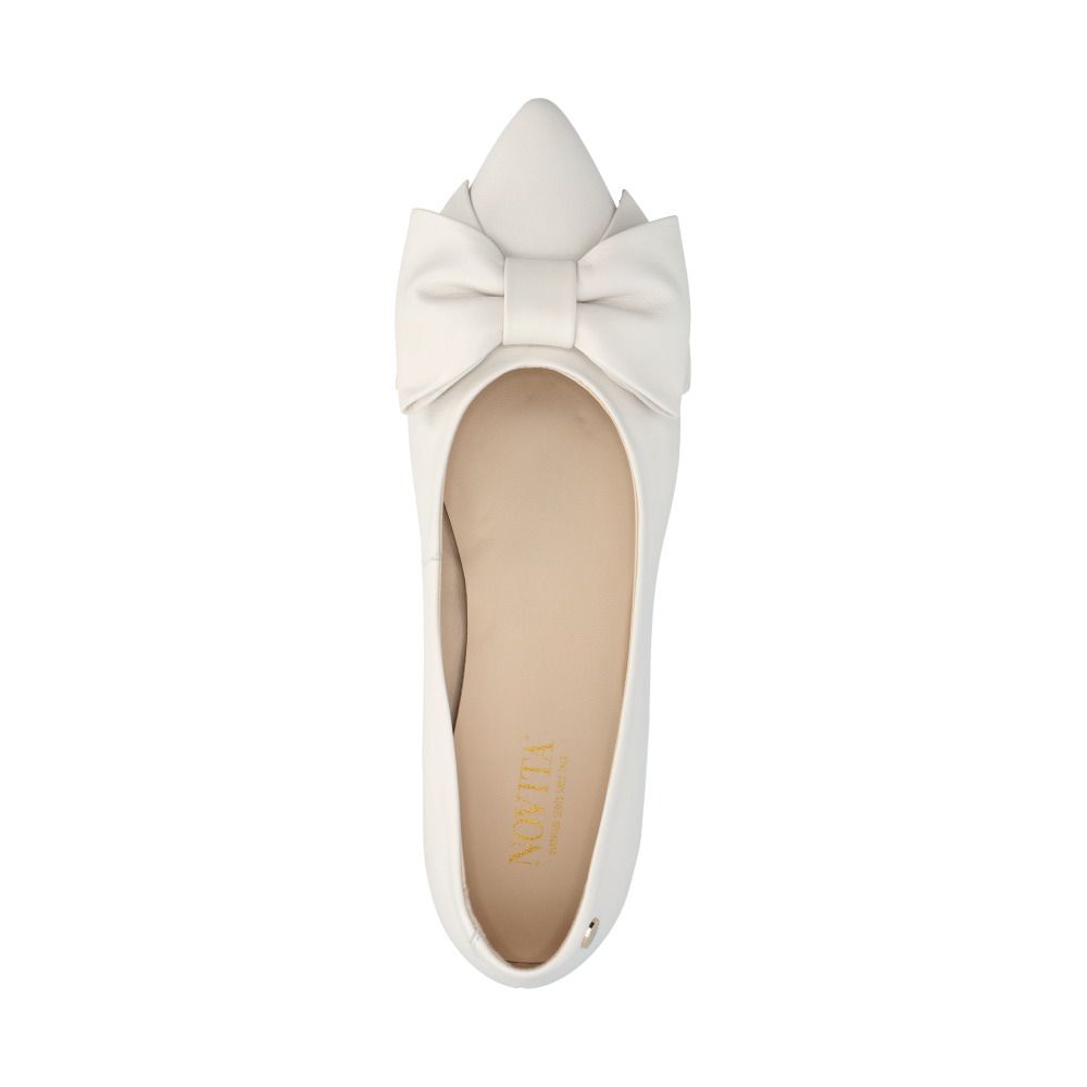 Capri Ballerinaskor Vit
