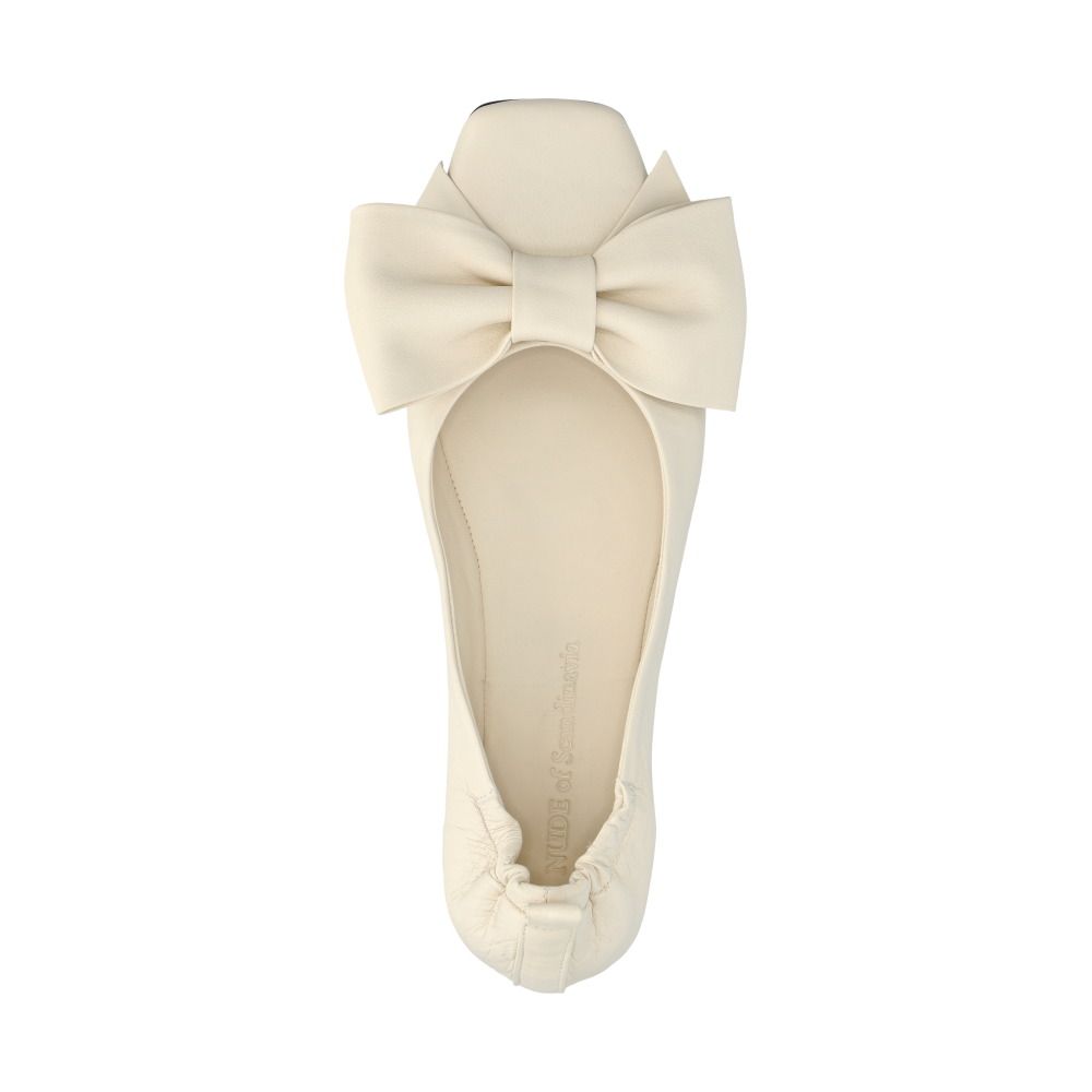 Chloe Tropez Ballerinaskor Beige