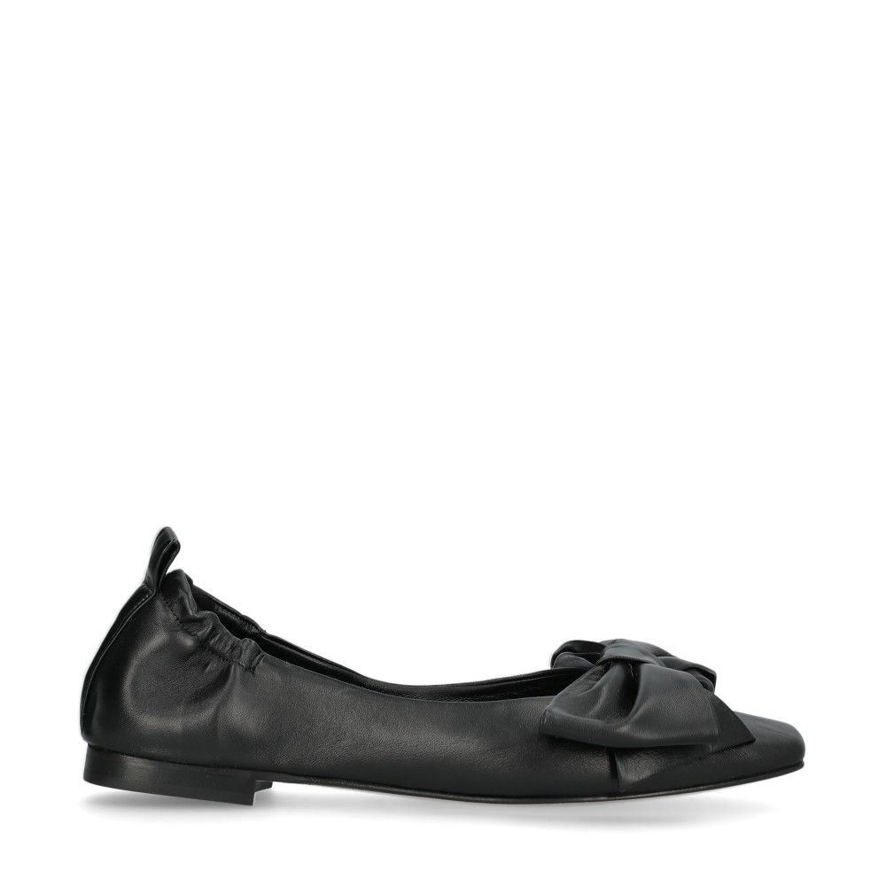 Chloe Tropez Ballerinaskor Svart