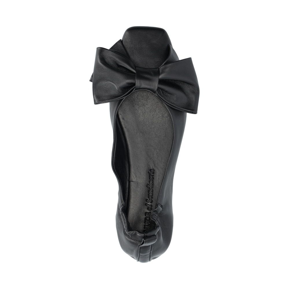 Chloe Tropez Ballerinaskor Svart