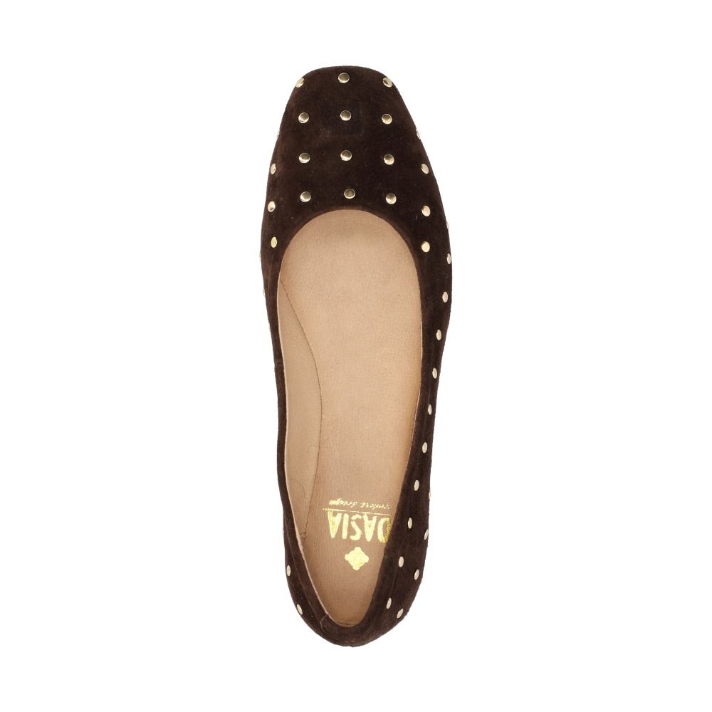 Clover ballerinaskor Brun