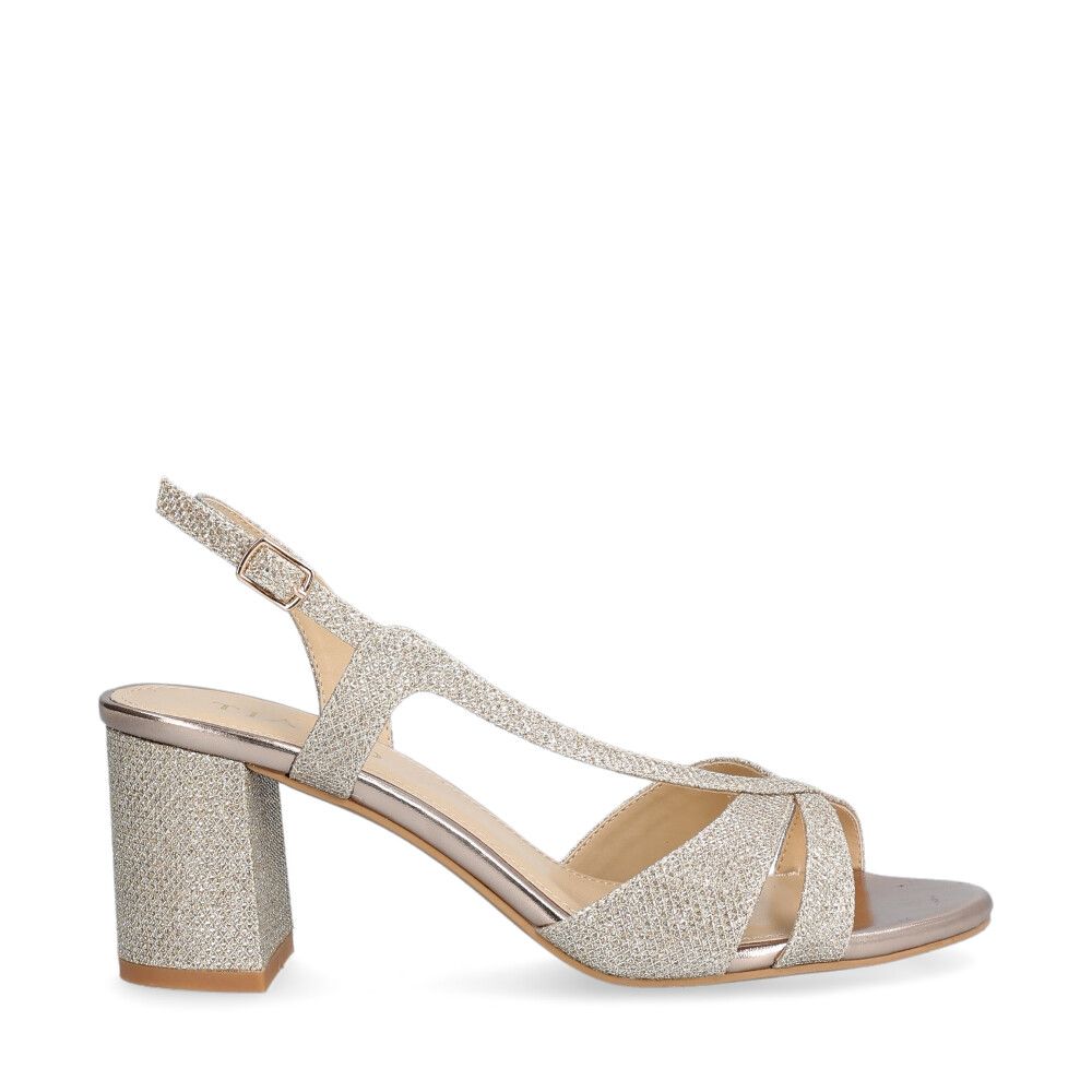 Grace Slingback Sandaletter Guld