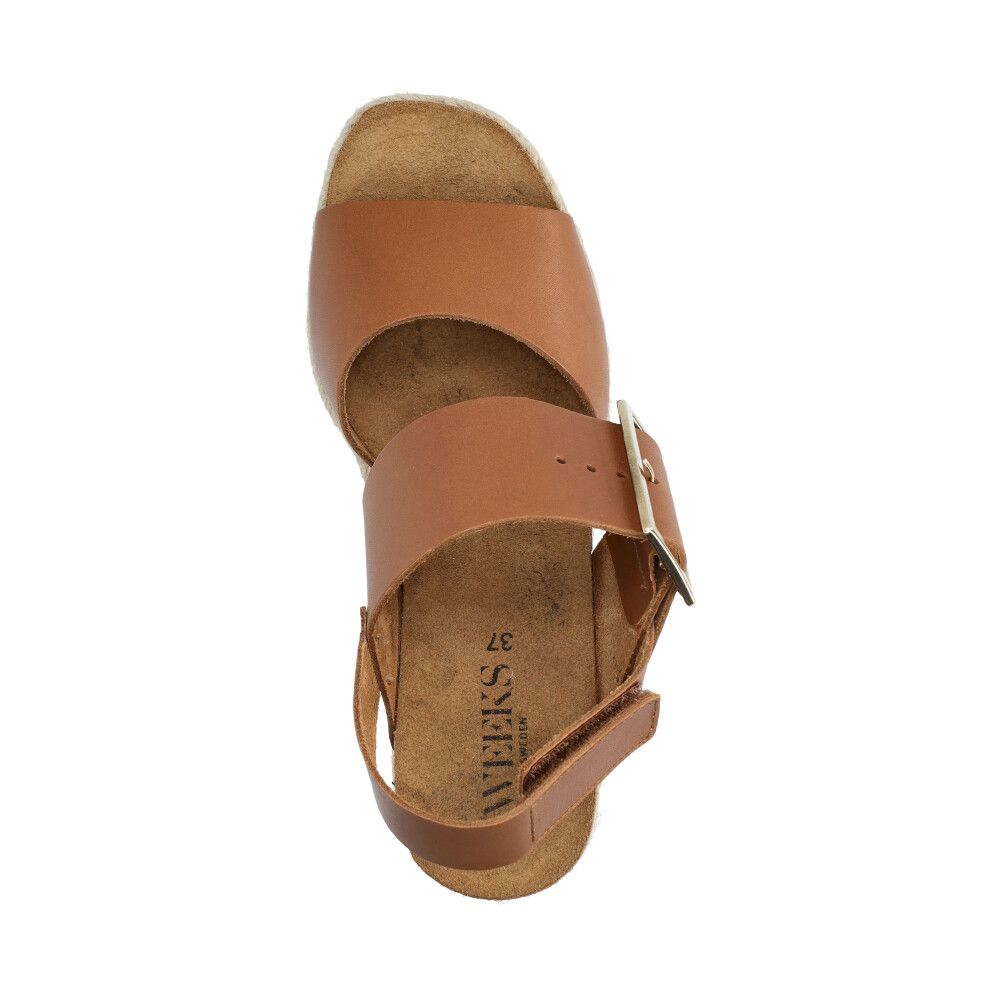Tyra Sandaletter Cognac