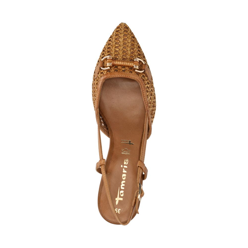 29634-44 305 Sandaletter Cognac