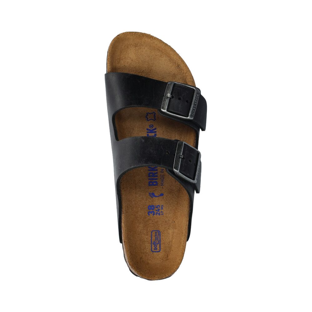 Arizona Nubuck Soft Smal W Svart