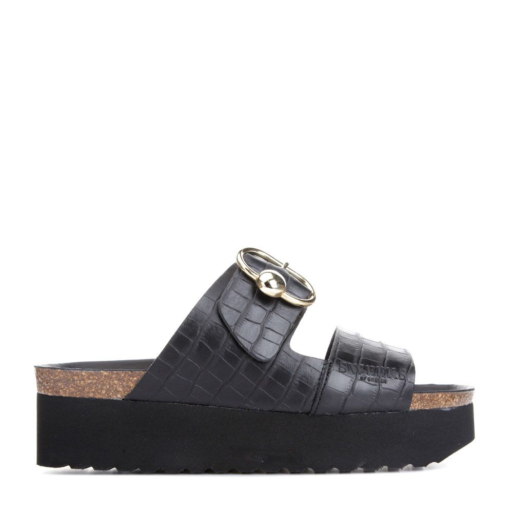 Hedda Sandaler Slip-in Svart