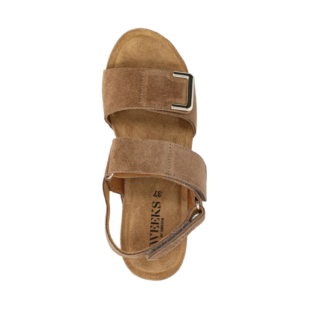 Ester Sandaler Cognac