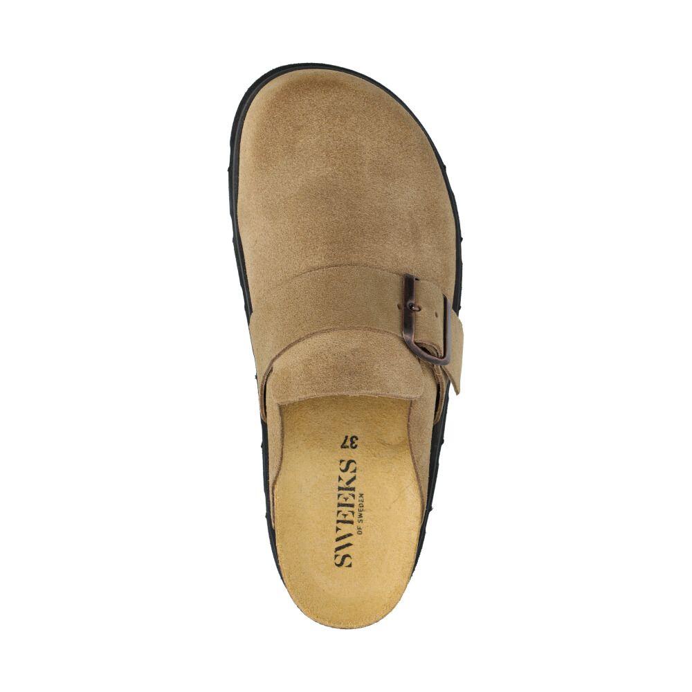 Lovis Sandaler Clogs Platå Beige