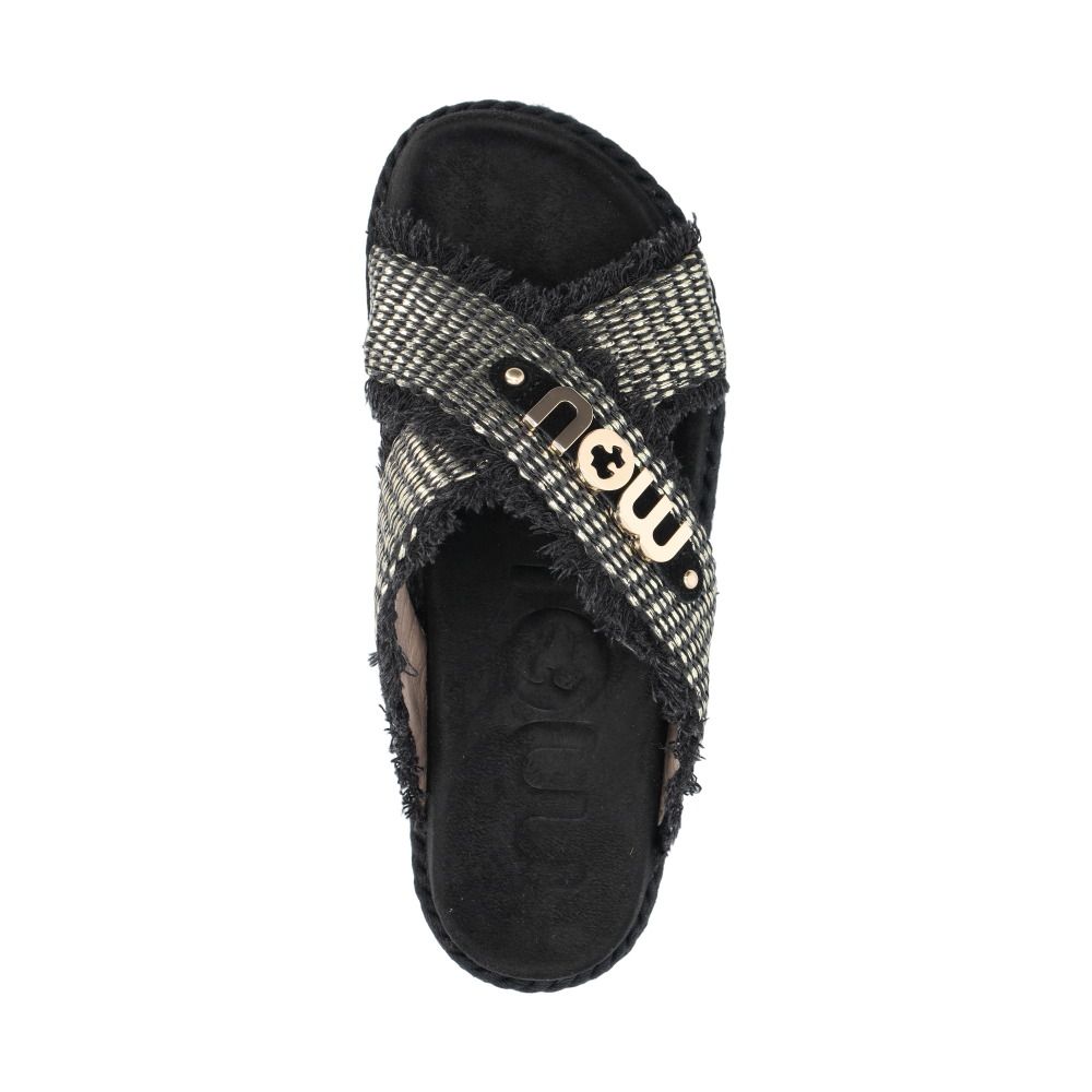 Criss-Cross Sandaler Svart