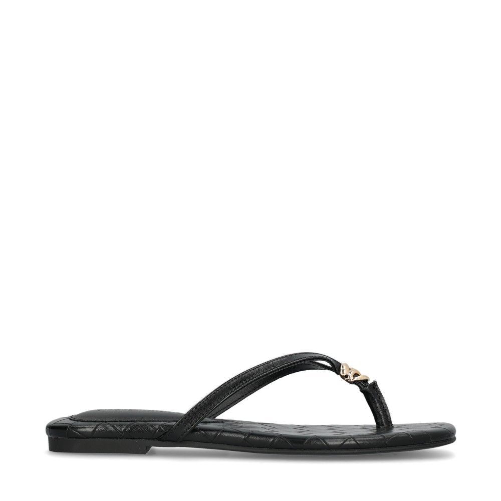 Maliyah Black Leather Svart