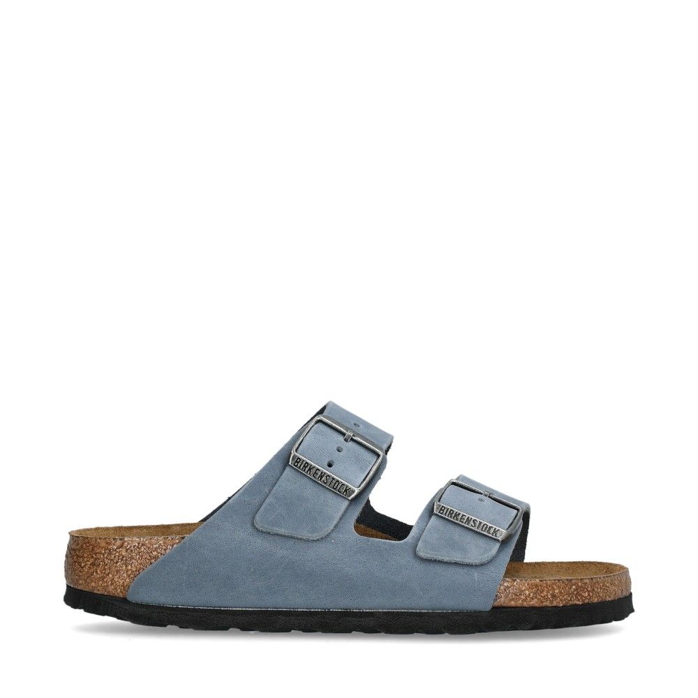Arizona Nubuck Soft Smal W Blå