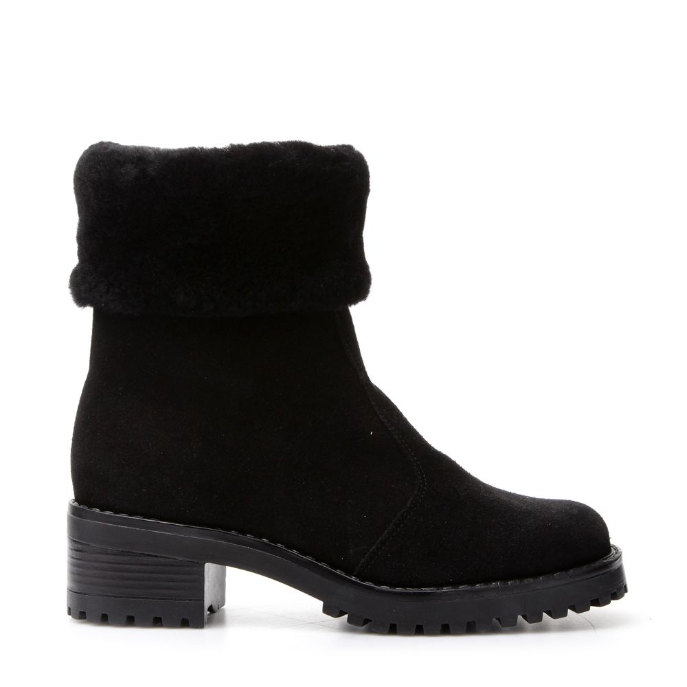 83115-p11t Boots Mocka Svart