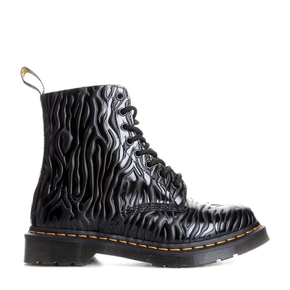 1460 Pascal Zebra Kängor Svart