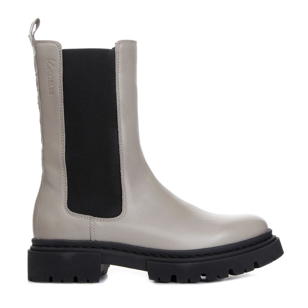 Malton Chelseaboots Beige