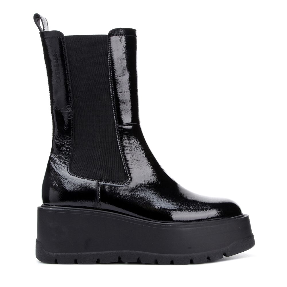 Artic Boots Chelsea Lack Svart