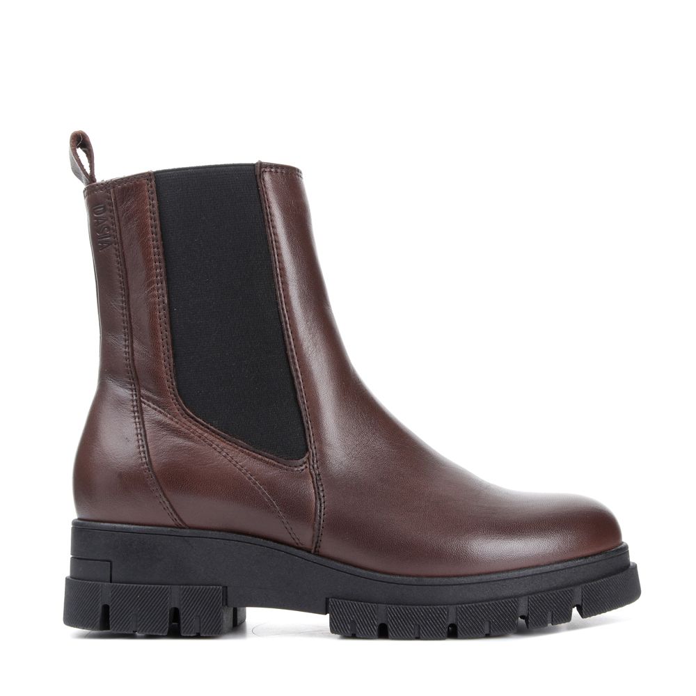 Dew Boots Chelsea Brun