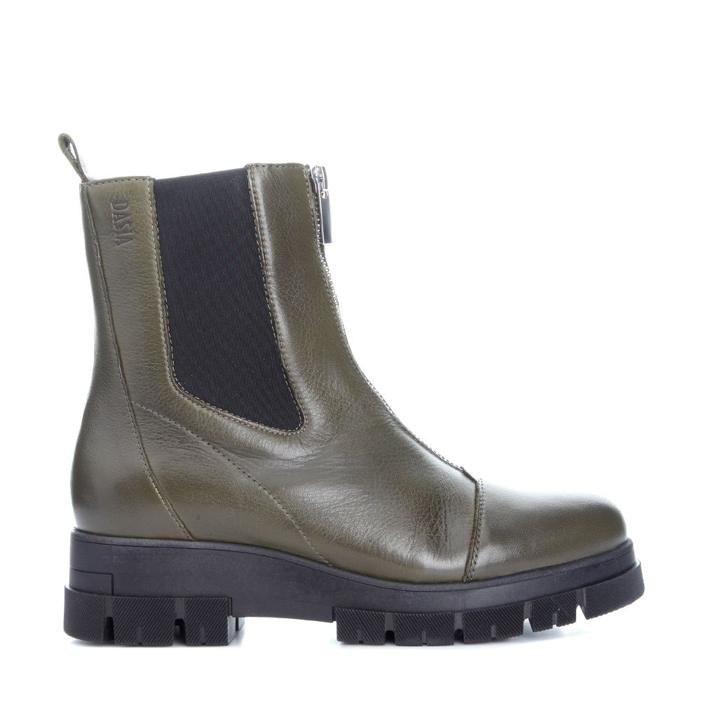 Dew Boots Zip Khaki
