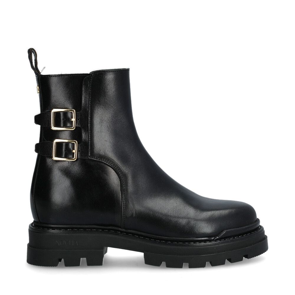 Moricone Boots Spänne Svart