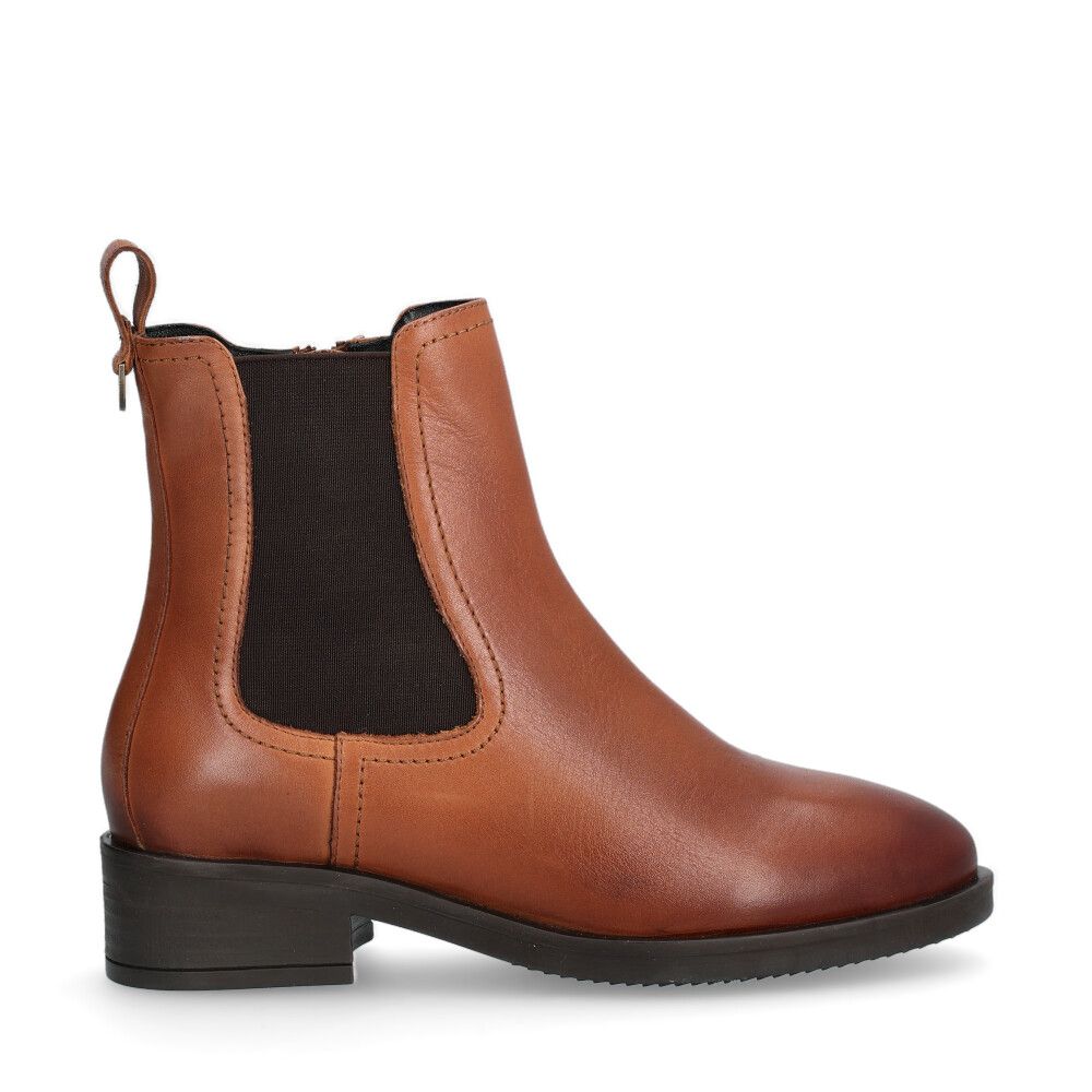 Bariba Chelseaboots Vid Cognac