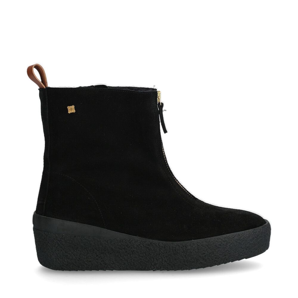 Ceder Boots Zip Svart