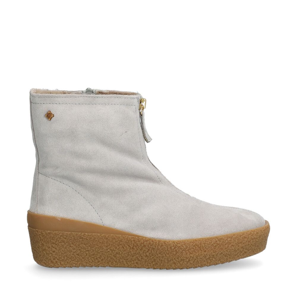 Ceder Boots Zip Grå