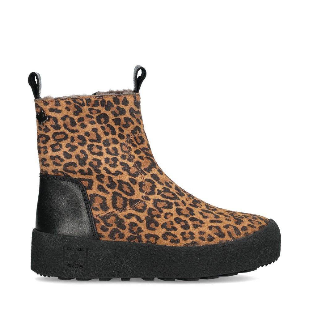 Quebec Grip Curlingboots Leopard