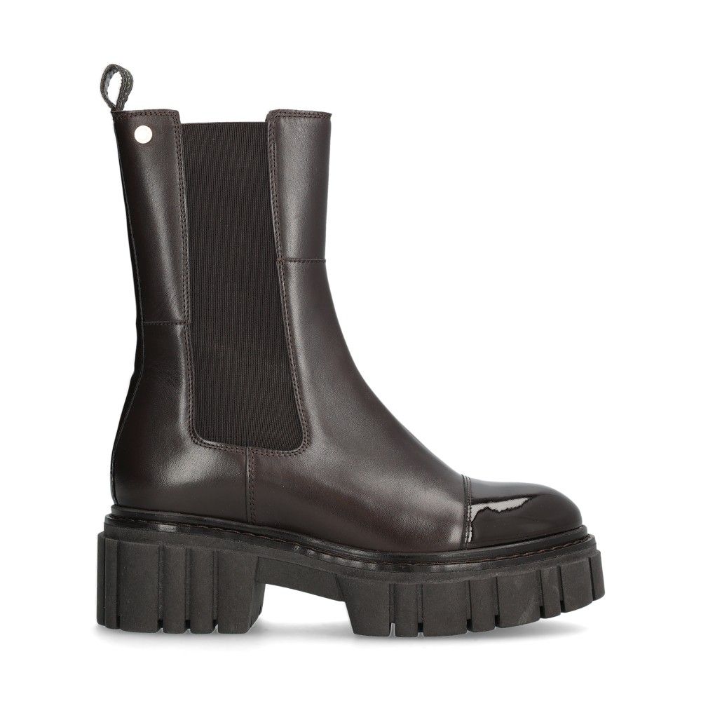 Longi chelseaboots Brun