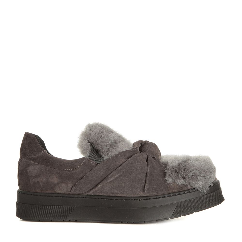 Broxton Fur Taupe