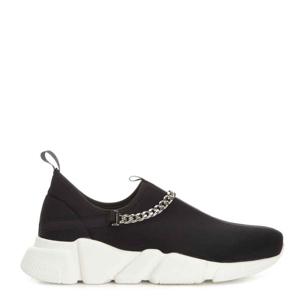 Alma Chain Sneakers Svart