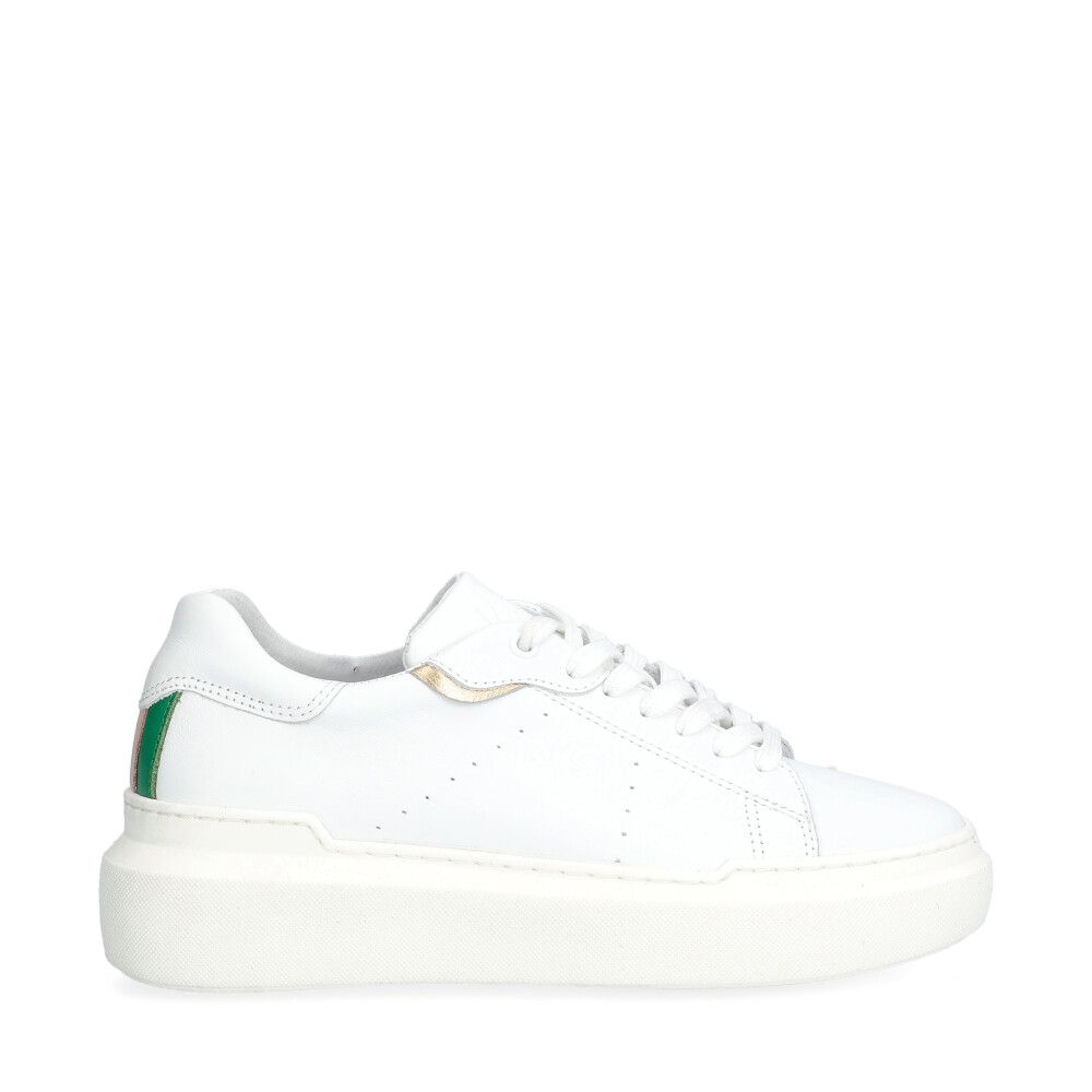 Colne Stripe Sneakers Vit