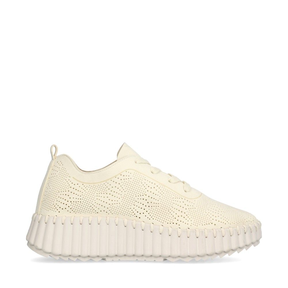 Sage Sneakers Komfort Vid Vit